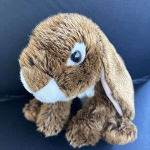 Animal Alley Brown White Bunny Rabbit 2007 Stuffed Animal Plush Toy Toys R Us